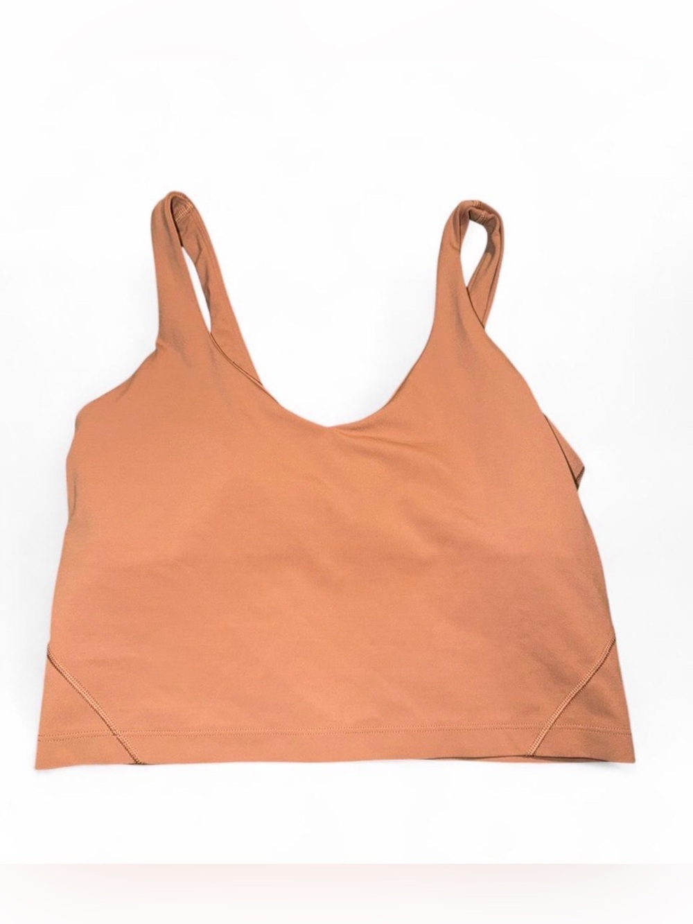 Women's Seamless Scoop Neck Bralette - Tan